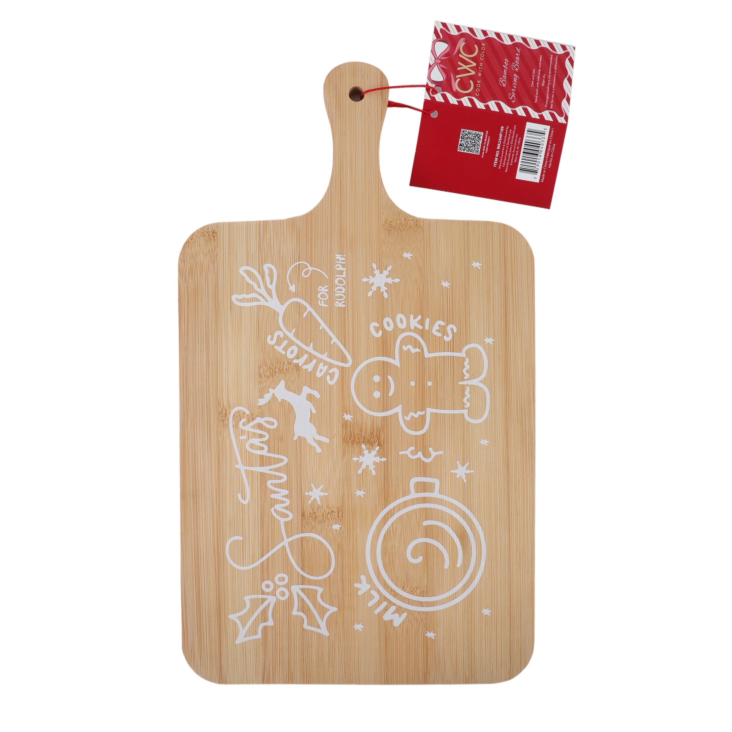 Cook With Color Bamboo Cutting Board Ð Durable Eco-Friendly Board for ...
