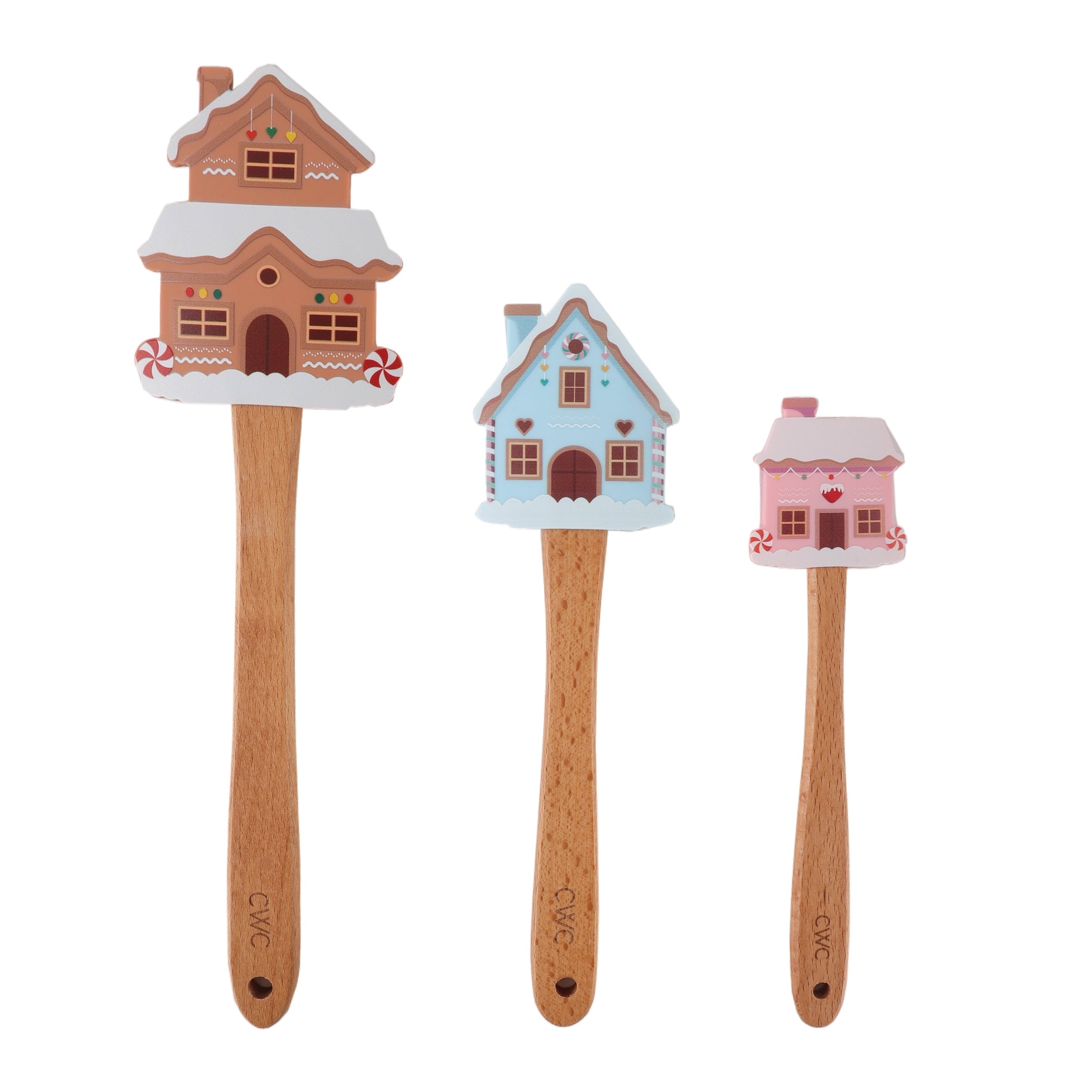CWC 3PC SPATULA SET 12+10+8-House – CookWithColor