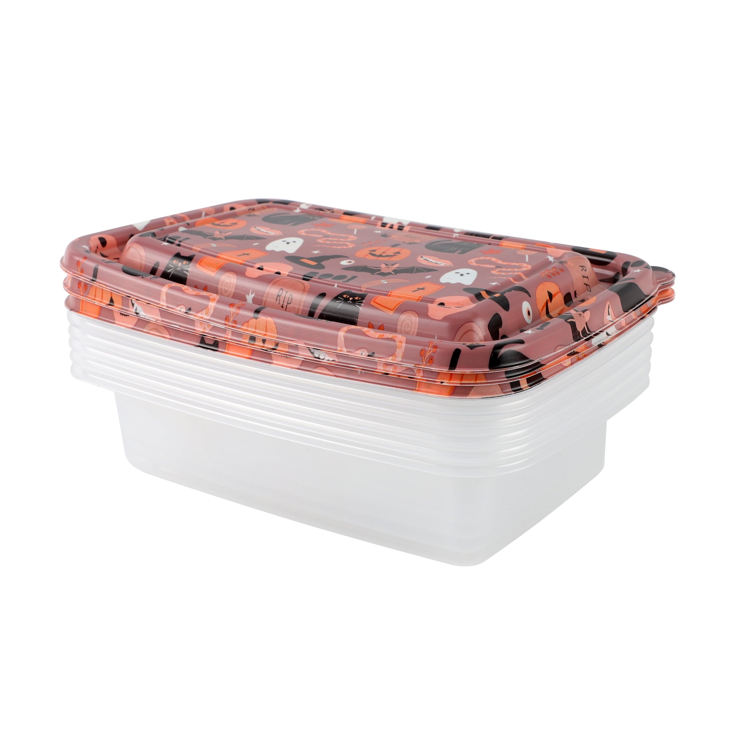 Cwc Food Containers CWC 12PC PRINTED FOOD STORAGE 4 – CookWithColor