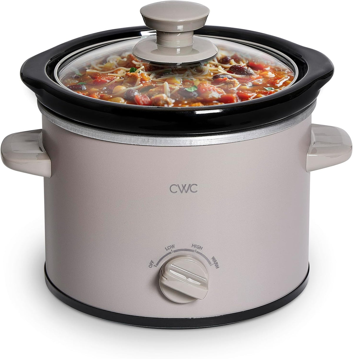 Small Crock COOK WITH COLOR Slow Cooker, Crock Pot, 2-Quart Removable Stoneware Mi ...