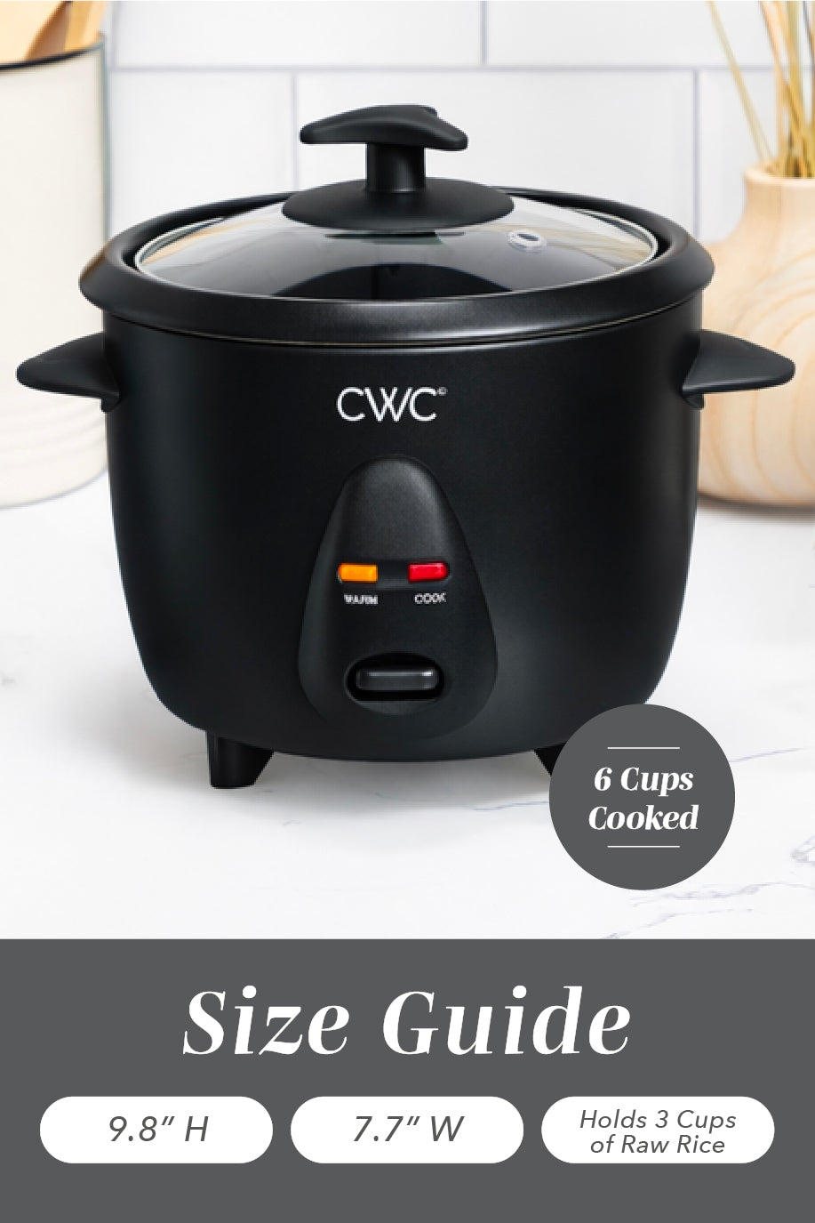 Cwc Cooker 6 Cup Rice Cooker – CookWithColor