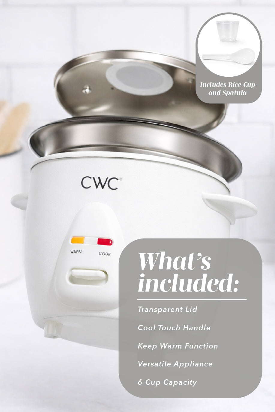 6 CupRice Cooker