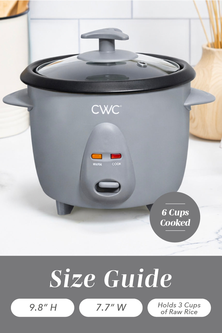 Cwc Cooker 6 Cup Rice Cooker – CookWithColor