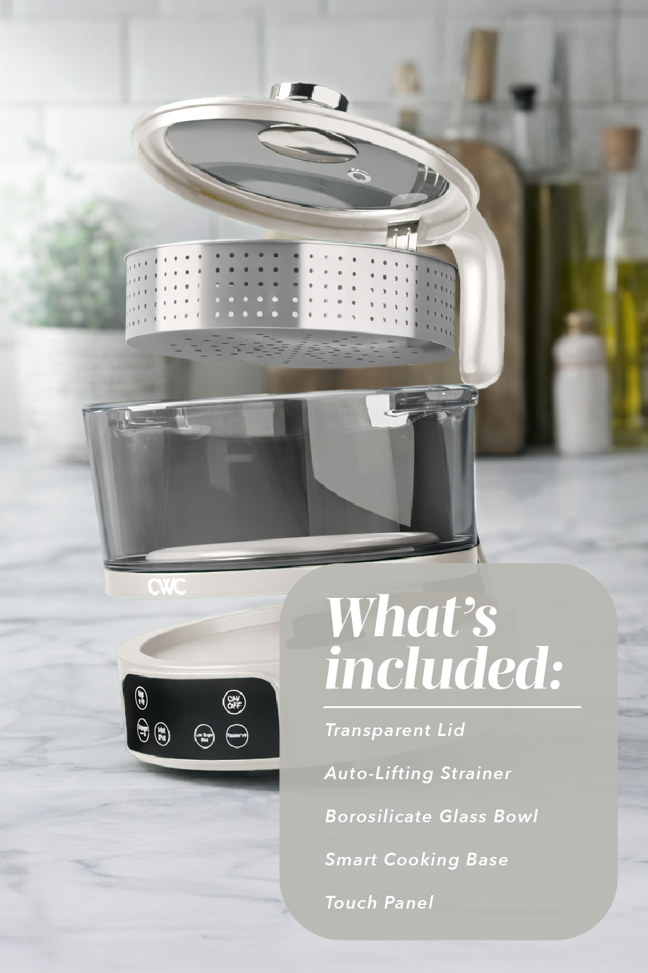 Mini Glass Rice Cooker