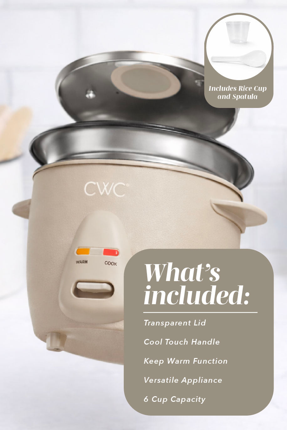 6 CupRice Cooker