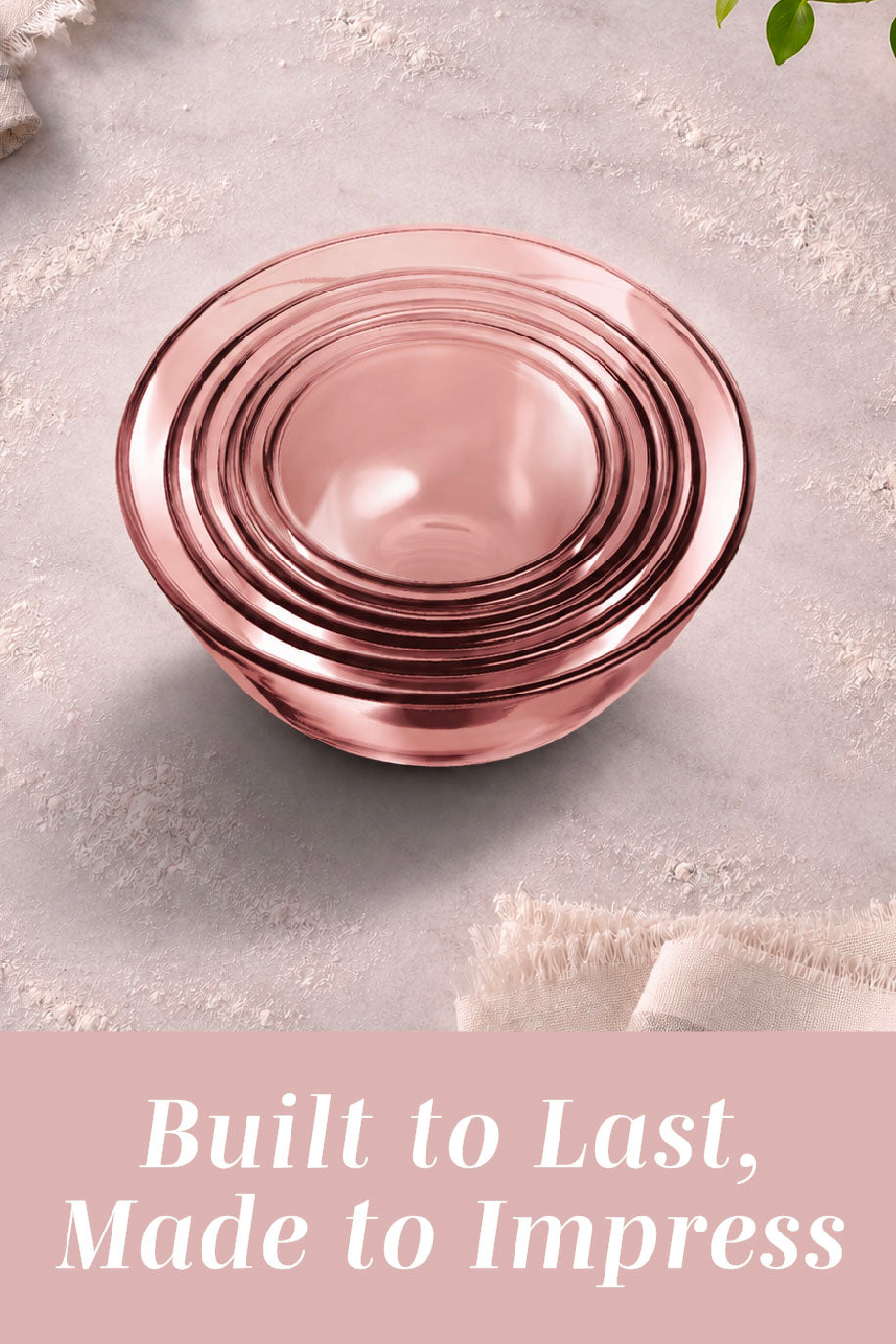 Colored Glass Mixing Bowls