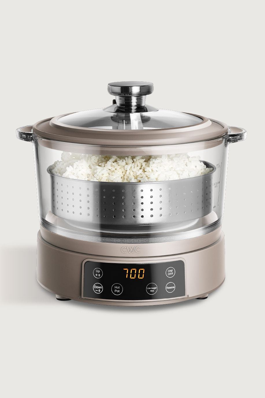 Mini Glass Rice Cooker