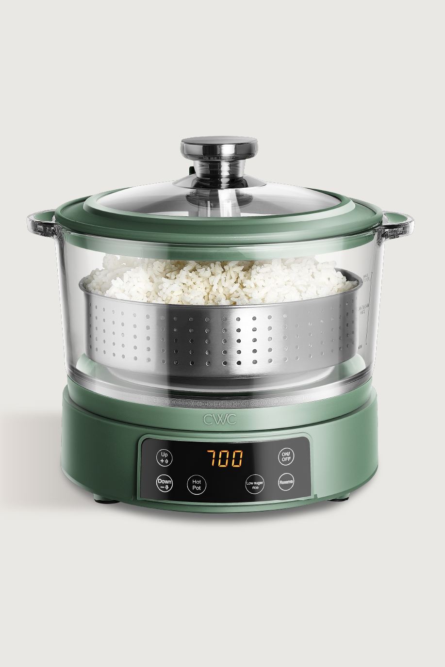 Mini Glass Rice Cooker