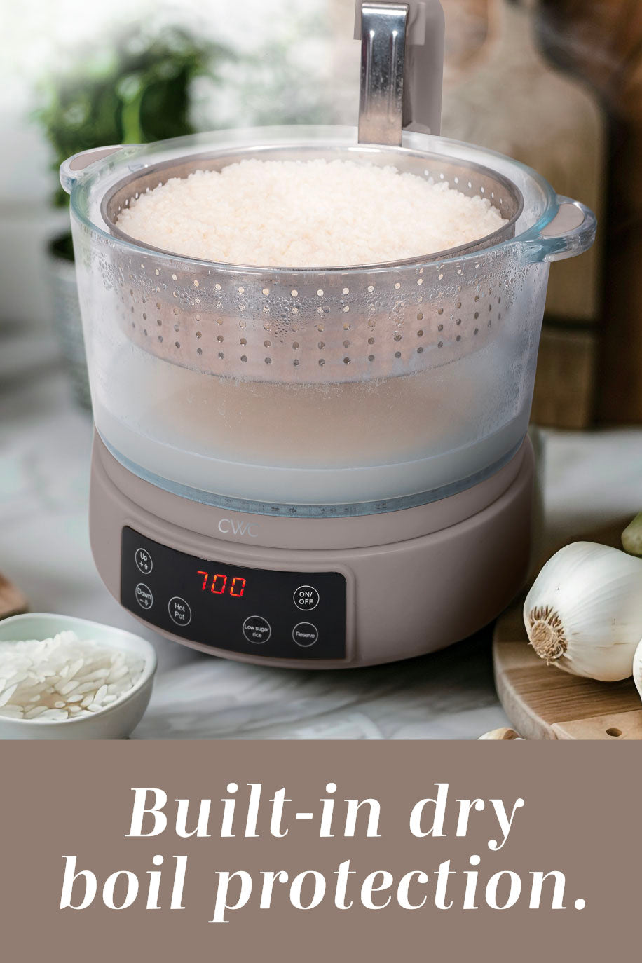 Mini GlassRice Cooker