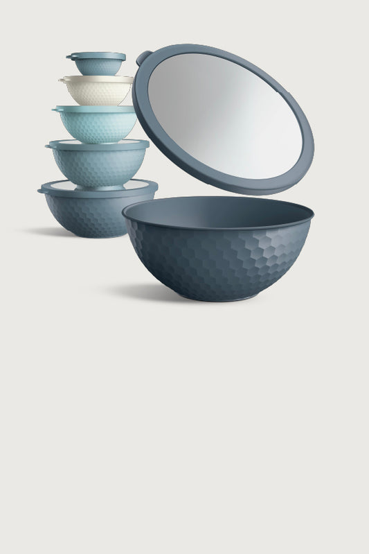 Embossed Mixing Bowls