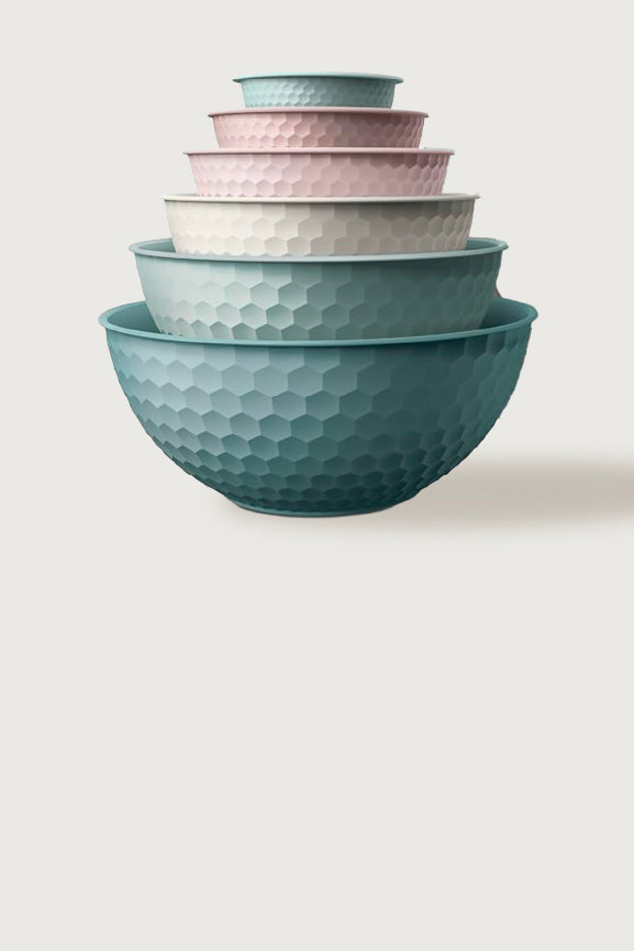 Embossed Mixing Bowls