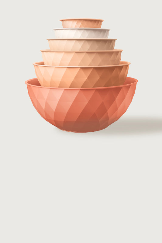 Embossed Mixing Bowls