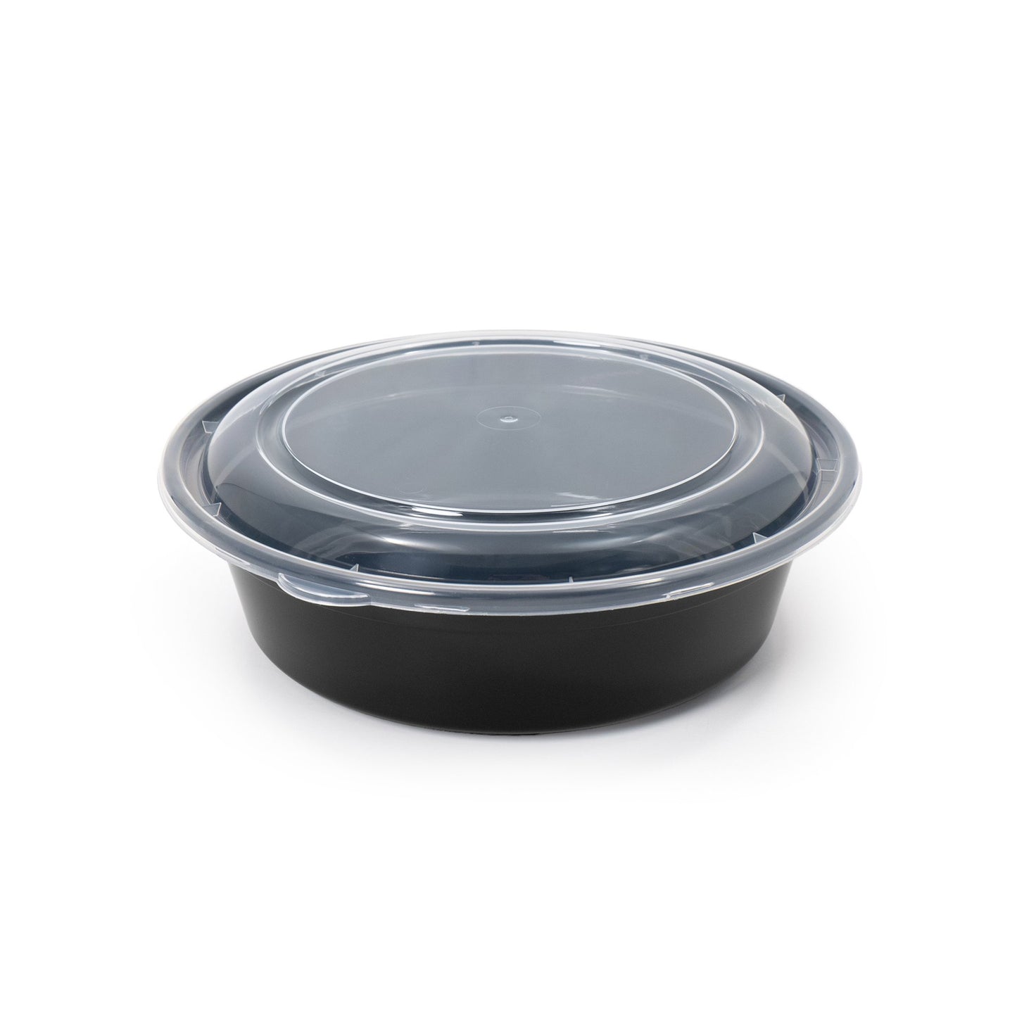 Mainstays 5-Pack Round Meal Prep Containers with Lids, 1L, BPA-Free, Microwave & Dishwasher Safe