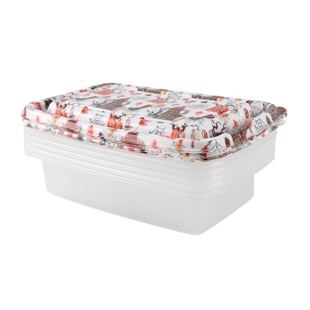 Cwc Food Containers CWC 12 PC PRINTED FOOD STORAGE 3 – CookWithColor